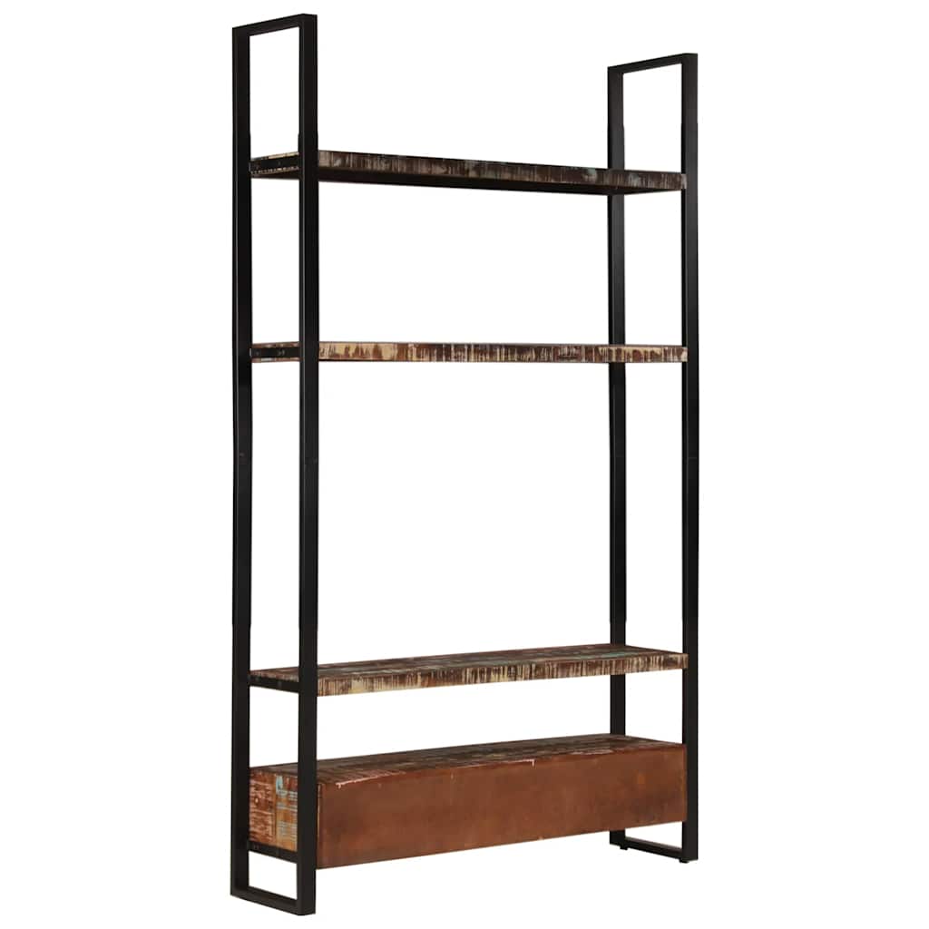 Bookshelf 118x30x200 cm Solid Reclaimed Wood