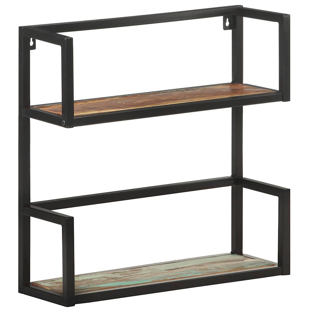 Wall Shelf 60x20x60 cm Solid Reclaimed Wood