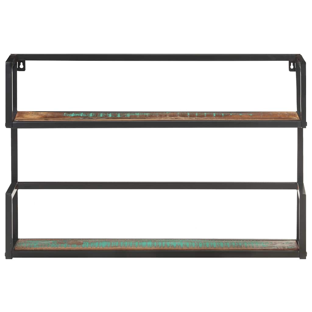 Wall Shelf 60x20x60 cm Solid Reclaimed Wood