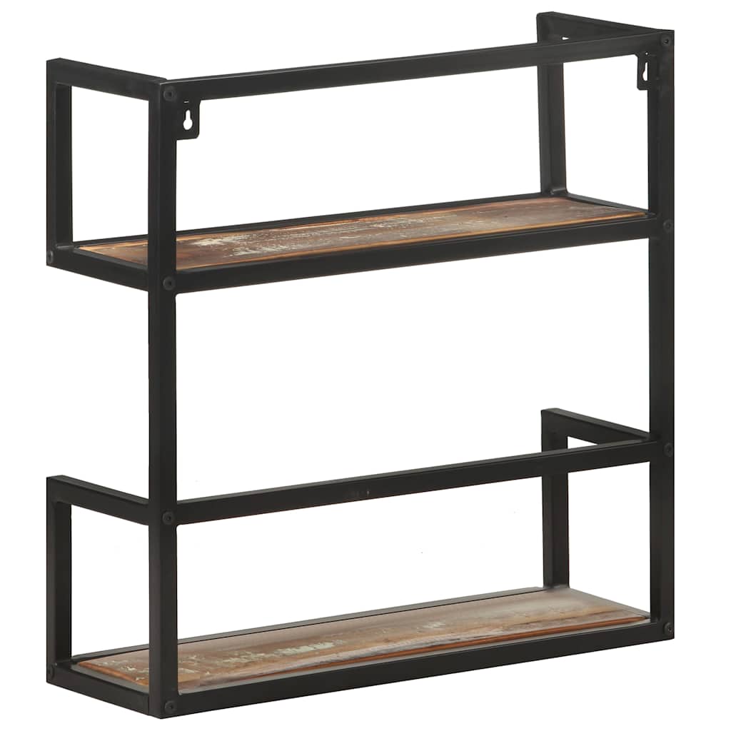 Wall Shelf 60x20x60 cm Solid Reclaimed Wood