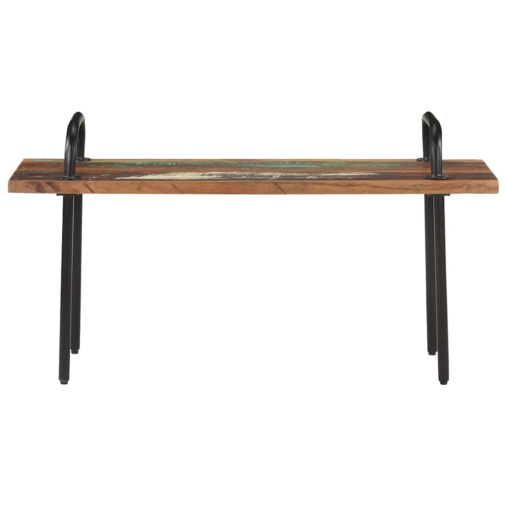Bench 110 cm Solid Reclaimed Wood