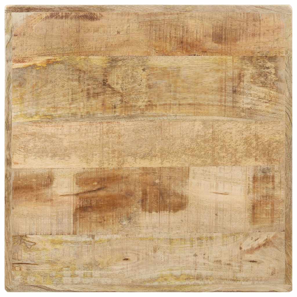 Bistro Table 60x60x76 cm Rough Mango Wood
