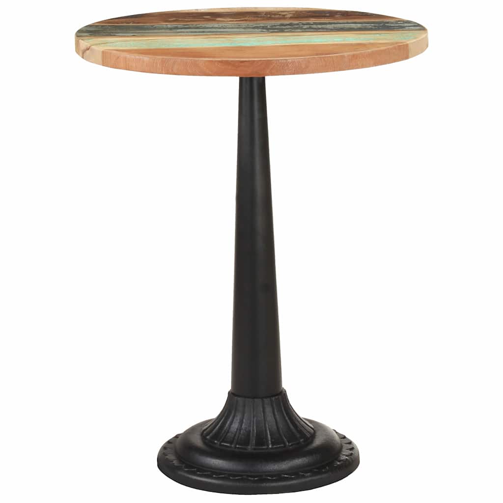 Bistro Table Ø60x76 cm Solid Reclaimed Wood