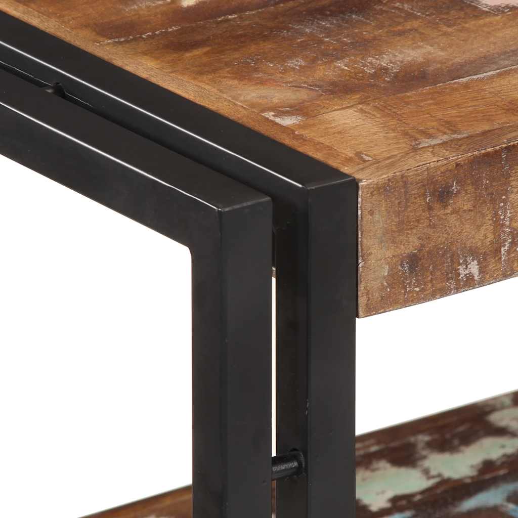 Console Table 120x30x75 cm Solid Reclaimed Wood