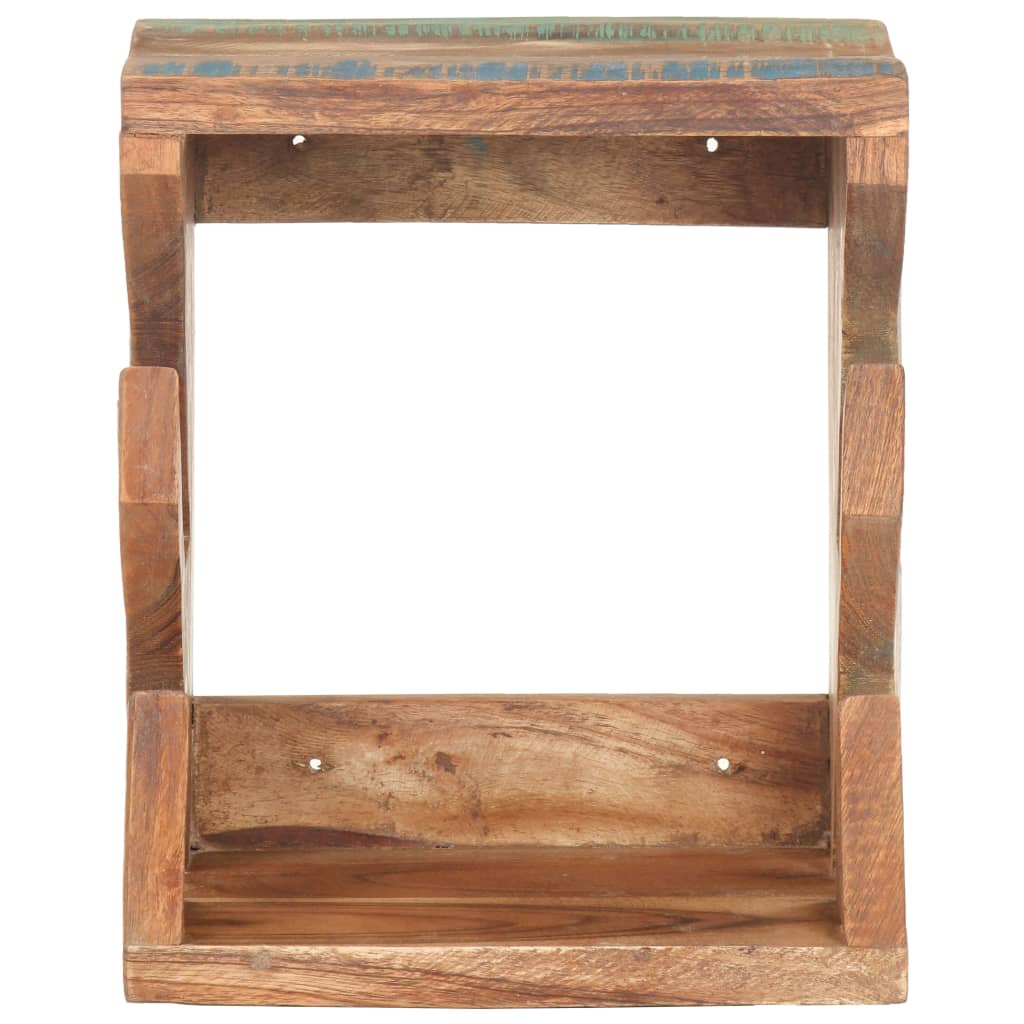 Wall Mounted Skateboard Holder 25x20x30 cm Solid Reclaimed Wood