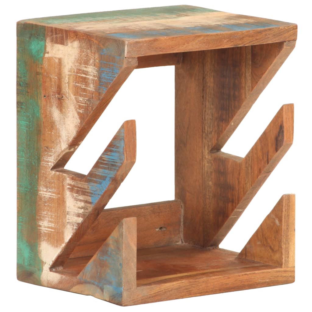 Wall Mounted Skateboard Holder 25x20x30 cm Solid Reclaimed Wood