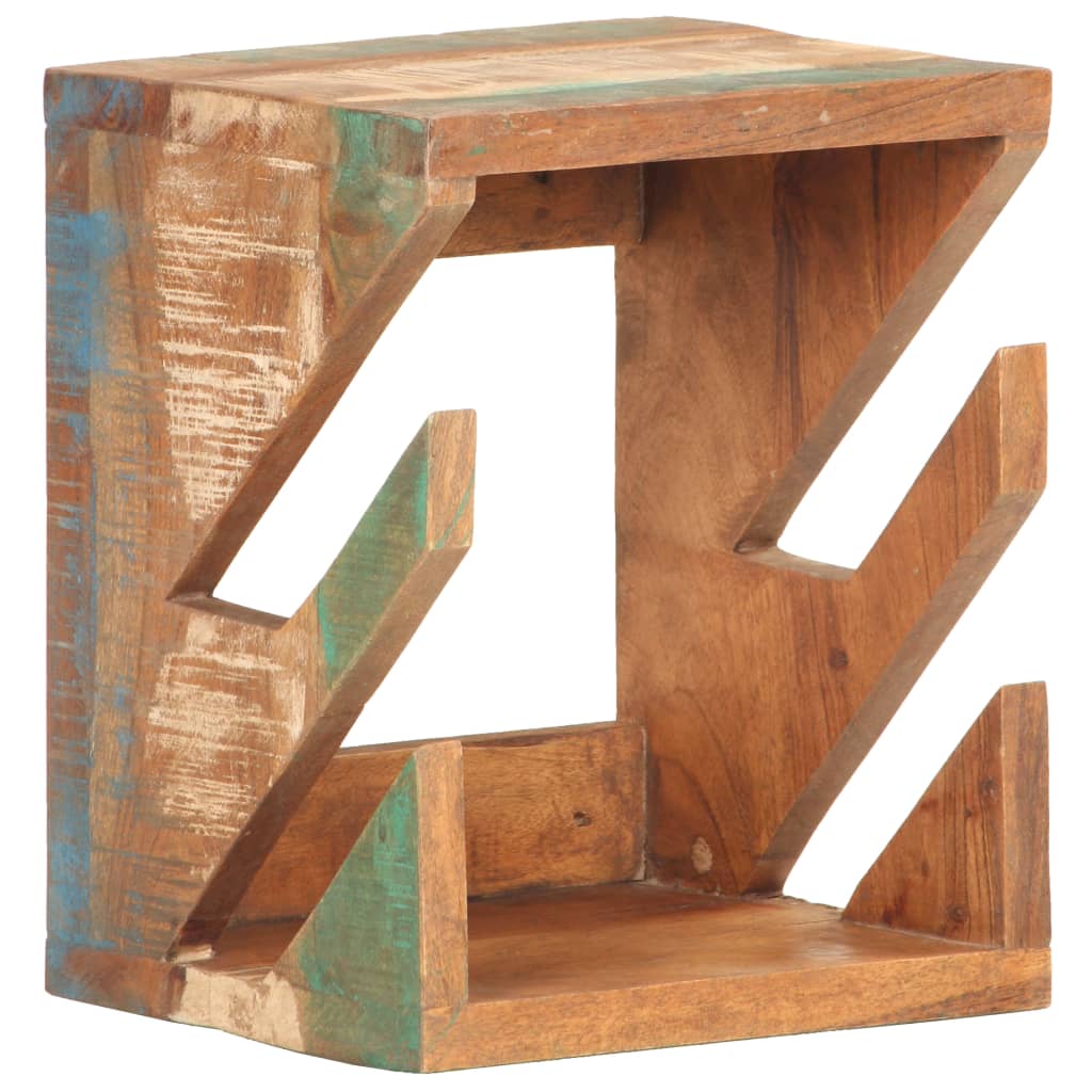 Wall Mounted Skateboard Holder 25x20x30 cm Solid Reclaimed Wood