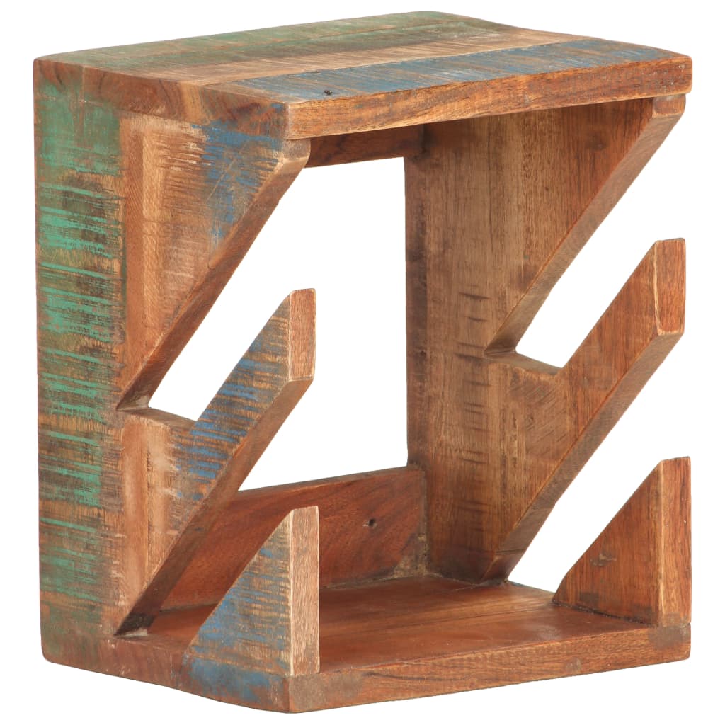 Wall Mounted Skateboard Holder 25x20x30 cm Solid Reclaimed Wood