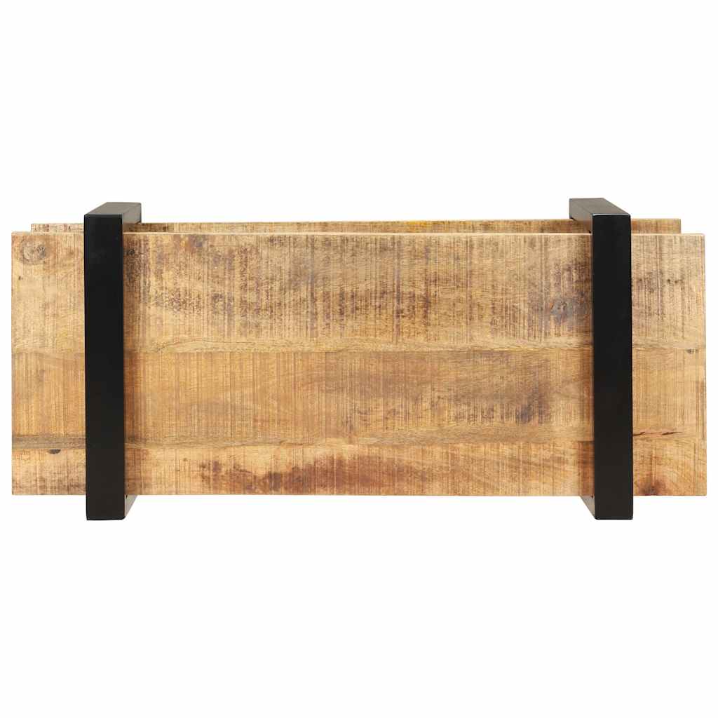 TV Cabinet 90x40x40 cm Rough Mango Wood