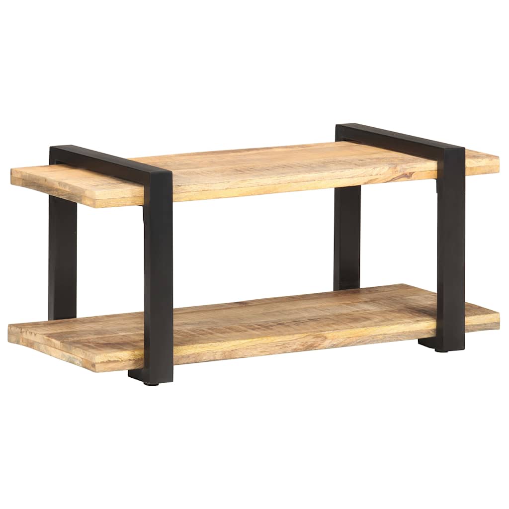 TV Cabinet 90x40x40 cm Rough Mango Wood