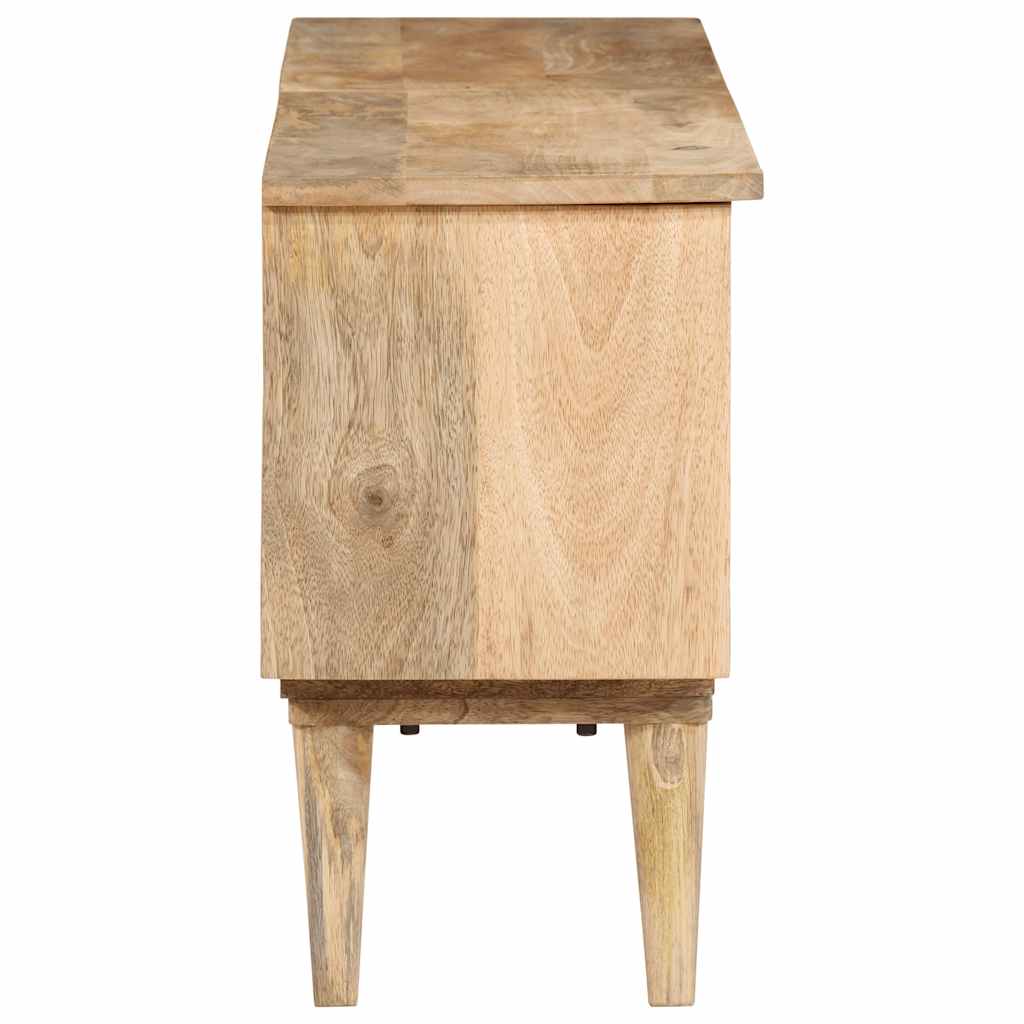 TV Cabinet 140x30x50 cm Solid Mango Wood