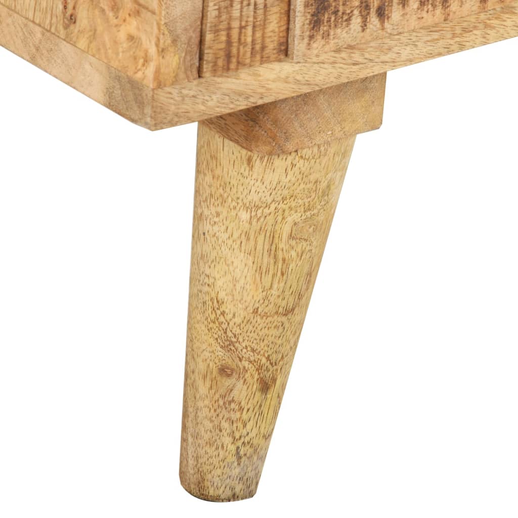 TV Cabinet 120x30x45 cm Solid Mango Wood