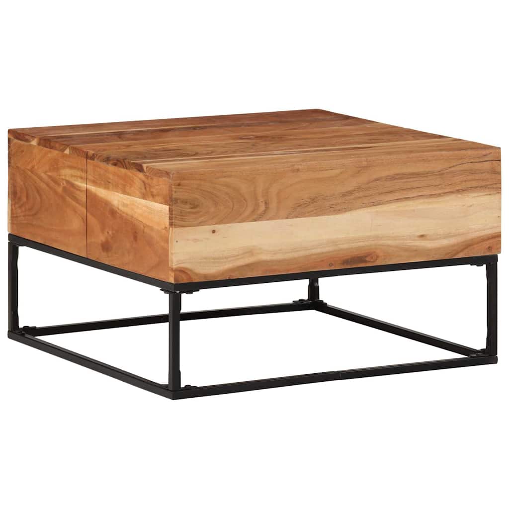 Coffee Table 68x68x41 cm Solid Acacia Wood