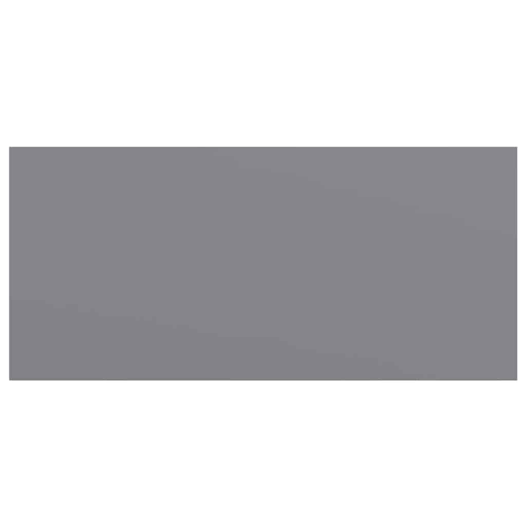 Floating Wall Shelf Grey 50x23x3.8 cm MDF