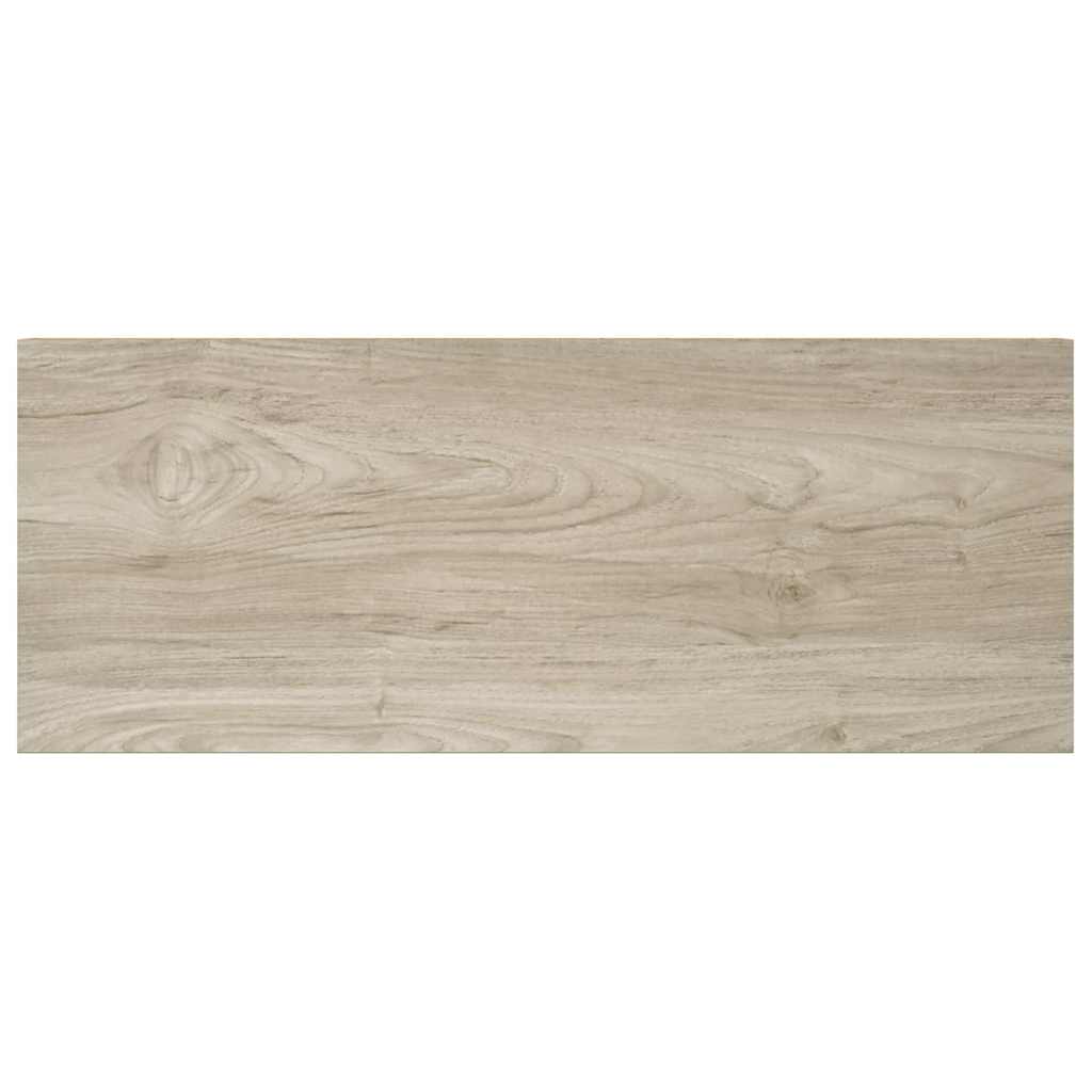 Floating Wall Shelves 2 pcs Oak 60x23.5x3.8 cm MDF
