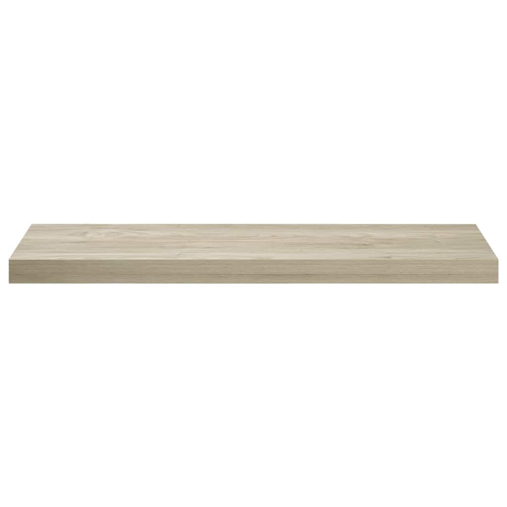 Floating Wall Shelf Oak 80x23.5x3.8 cm MDF