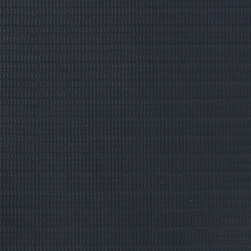 Garden Privacy Screen PVC 35x0.19 m Matte Dark Grey