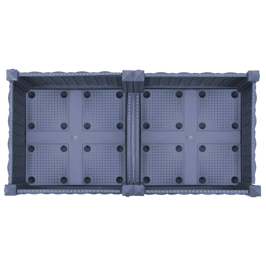 Raised Bed 80x40x23 cm Polypropylene
