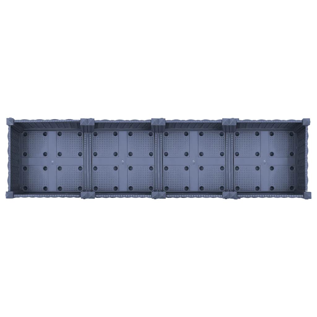 Raised Bed 160x40x71 cm Polypropylene