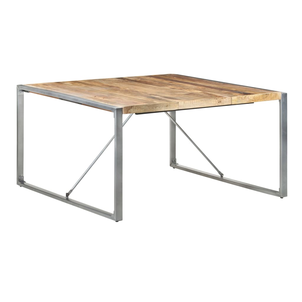Dining Table 140x140x75 cm Solid Wood Mango