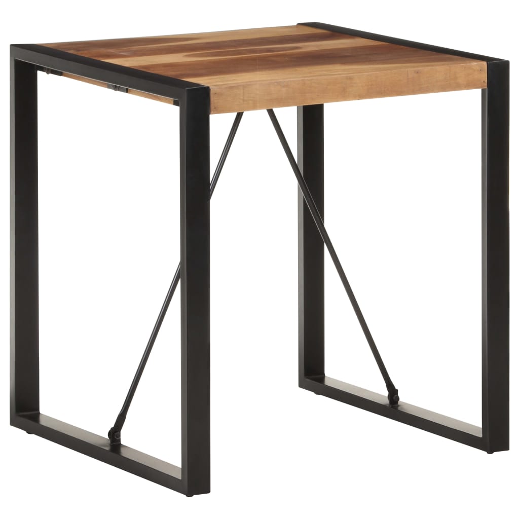 Dining Table 70x70x75 cm Solid Acacia Wood