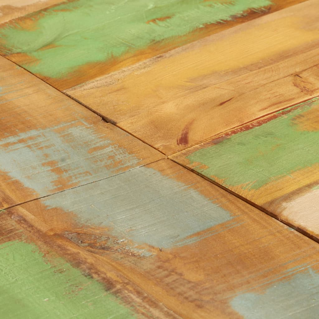 Dining Table Round 175x75 cm Solid Reclaimed Wood