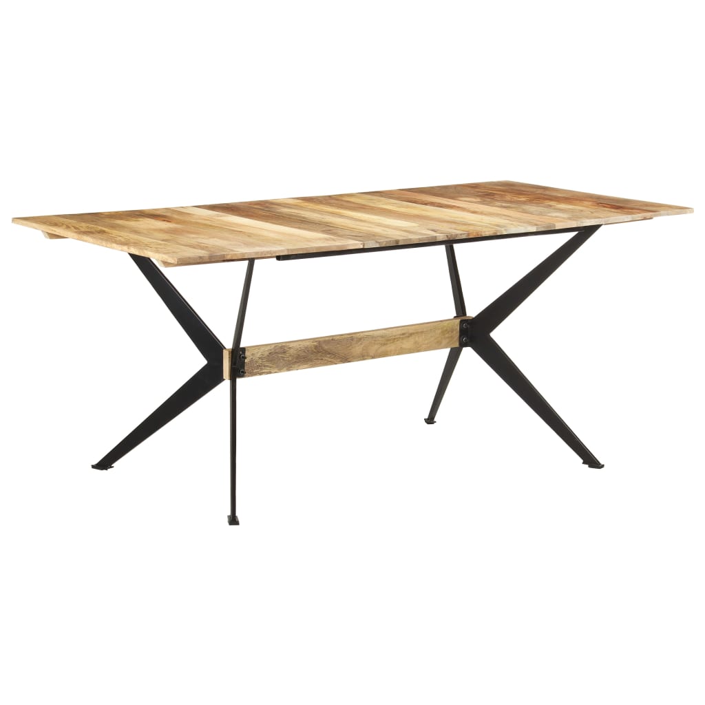 Dining Table 180x90x76 cm Solid Mango Wood