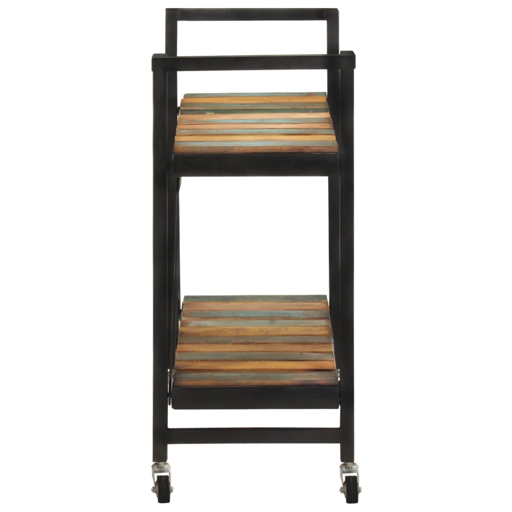 Kitchen Trolley 87x36x81 cm Solid Reclaimed Wood