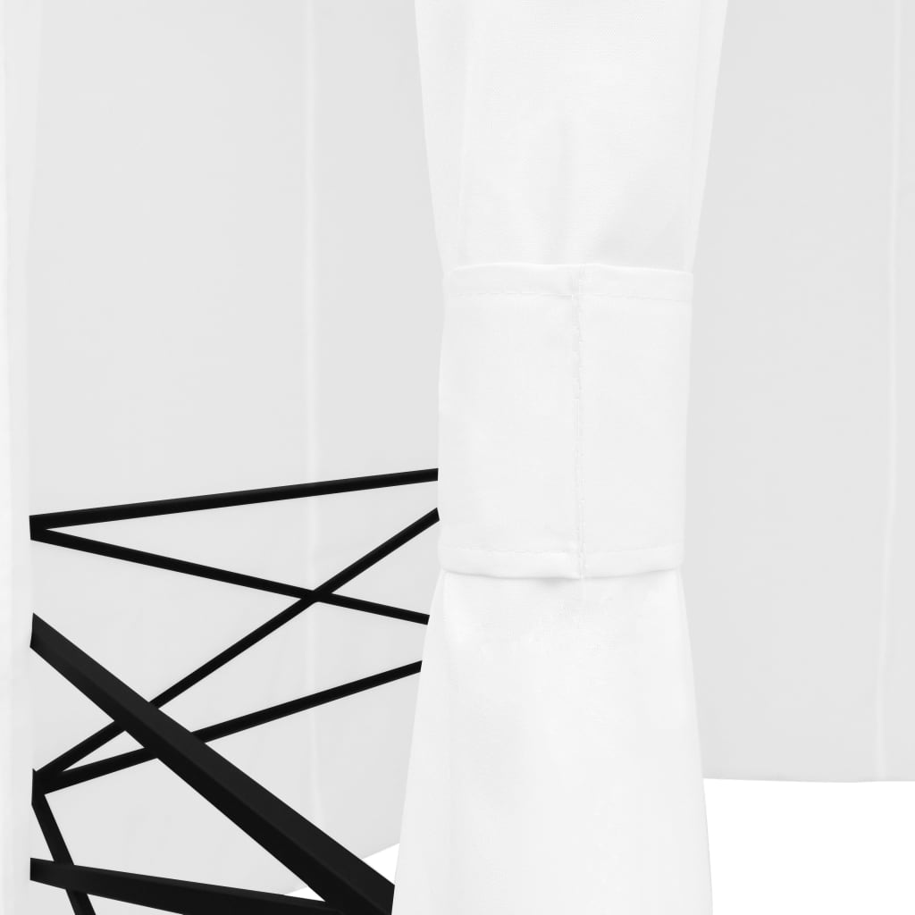 Garden Marquee with Curtains 360x312x265 cm White 180 g/m?