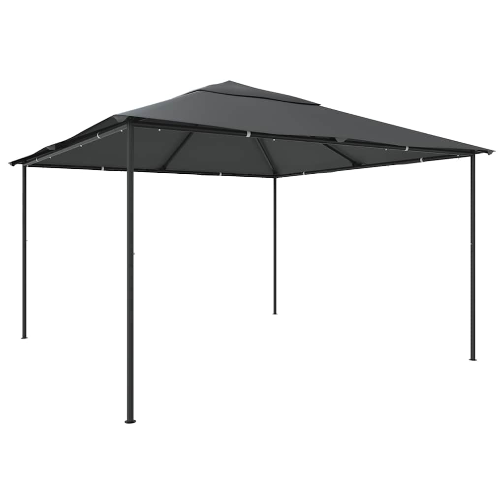 Gazebo 4x4x3 m Anthracite 180 g/m?