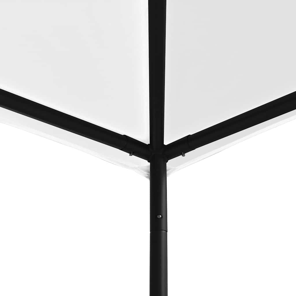 Gazebo 4x4x3 m White 180 g/m?