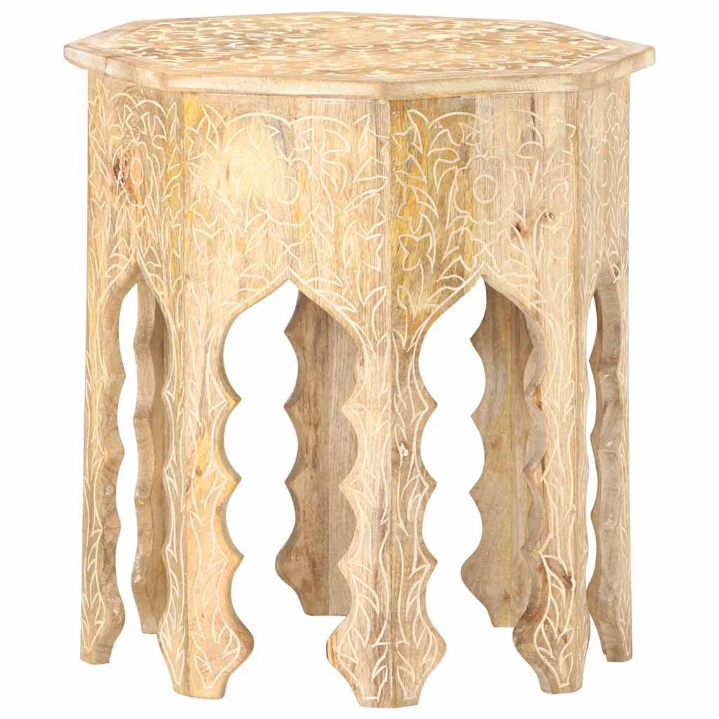 Side Table ?48 cm Solid Mango Wood
