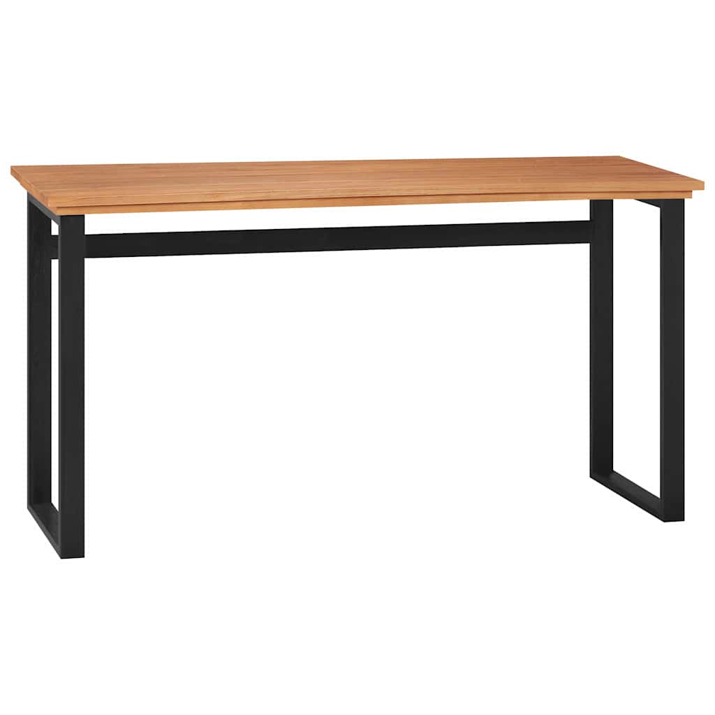 Desk 140x45x75 cm Solid Teak Wood