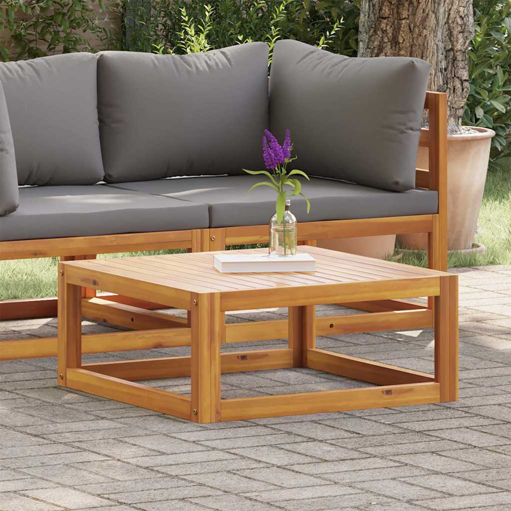 Coffee Table 68x68x29 cm Solid Acacia Wood