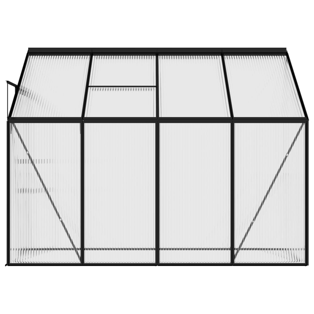 Greenhouse Anthracite Aluminium 5.02 m³