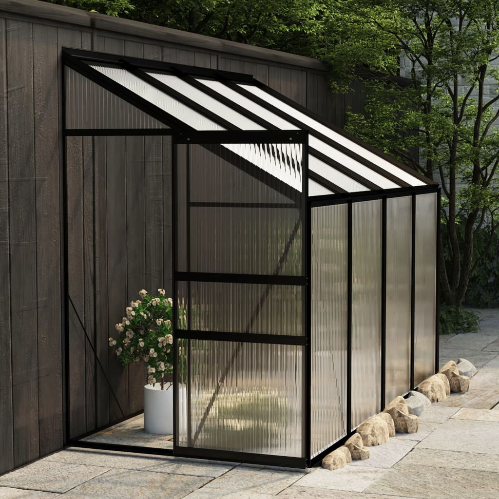 Greenhouse Anthracite Aluminium 5.24 m?