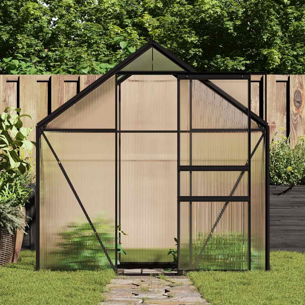 Greenhouse Anthracite Aluminium 2.47 m²