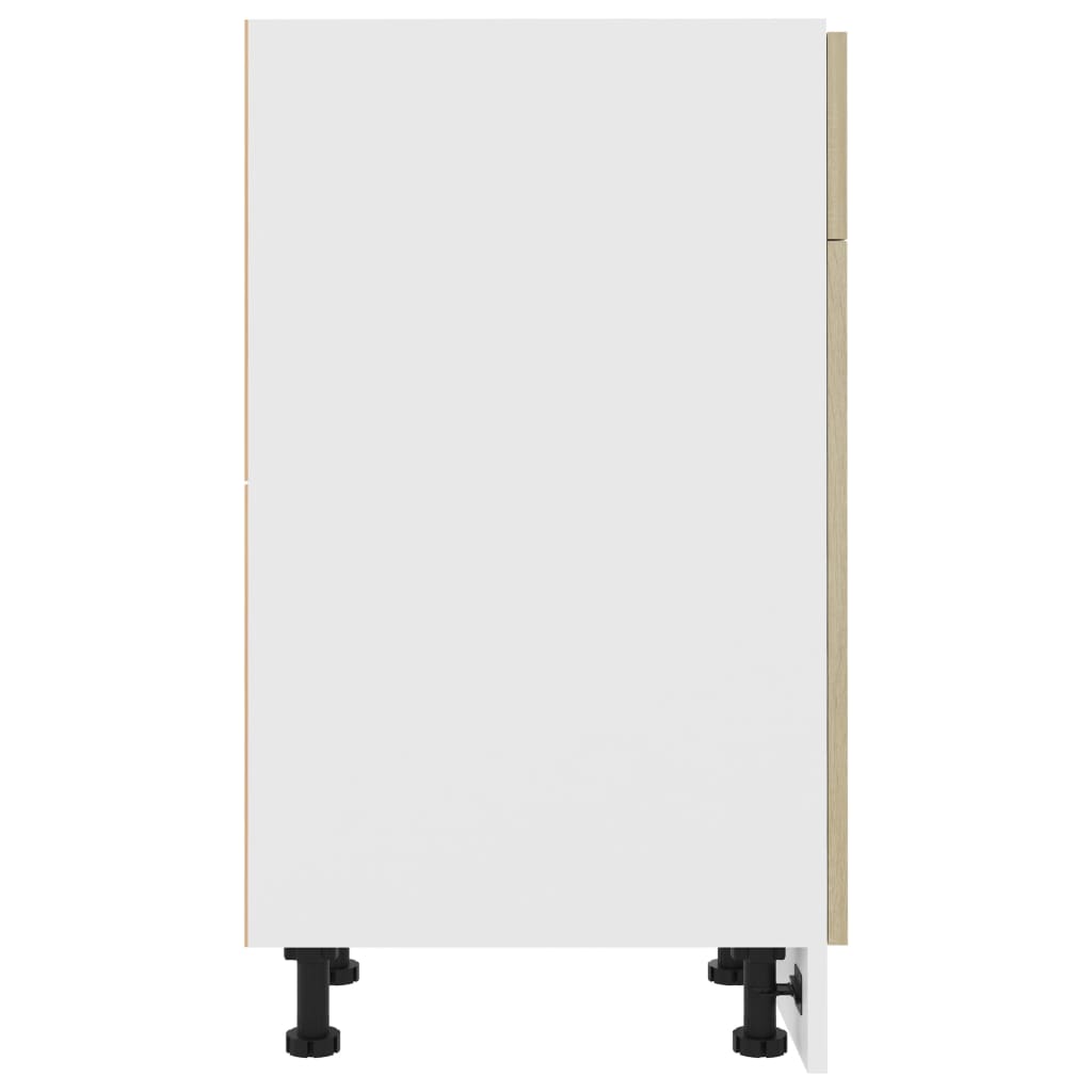 Drawer Bottom Cabinet Lyon Sonoma Oak 50x46x81.5 cm Engineered Wood