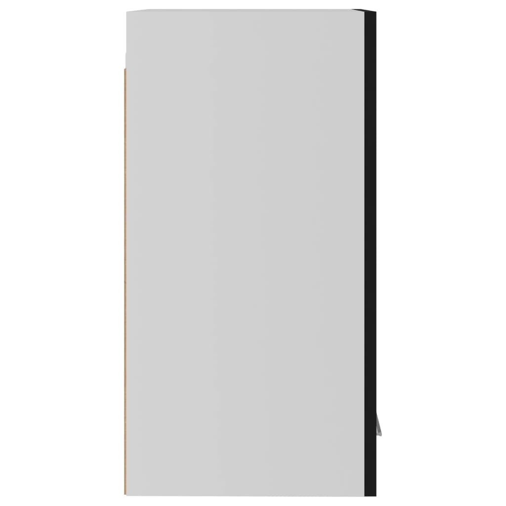 Hanging Cabinet Lyon Black 29.5x31x60 cm Engineered Wood