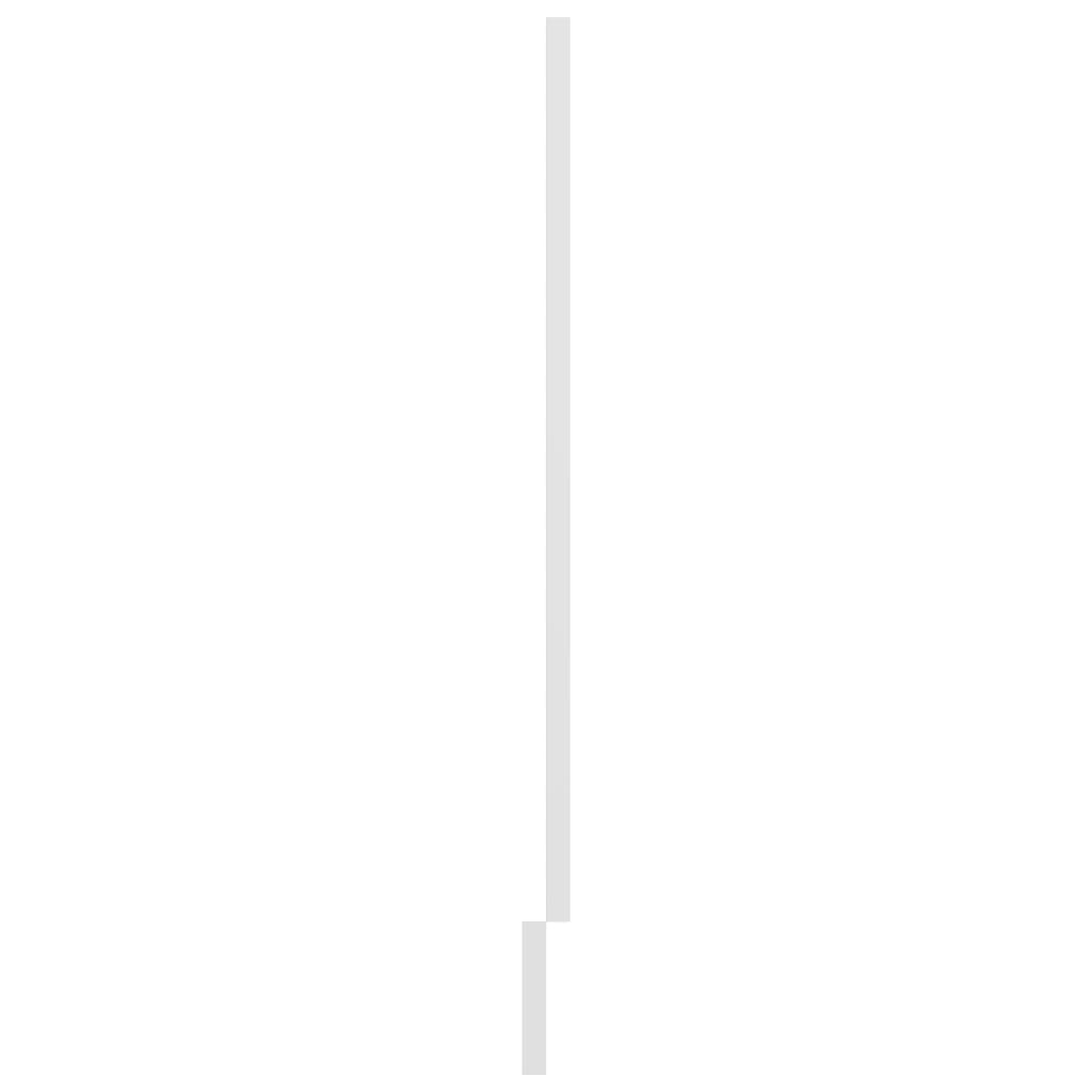 Dishwasher Panel Lyon White 59.5x3x67 cm Engineered Wood