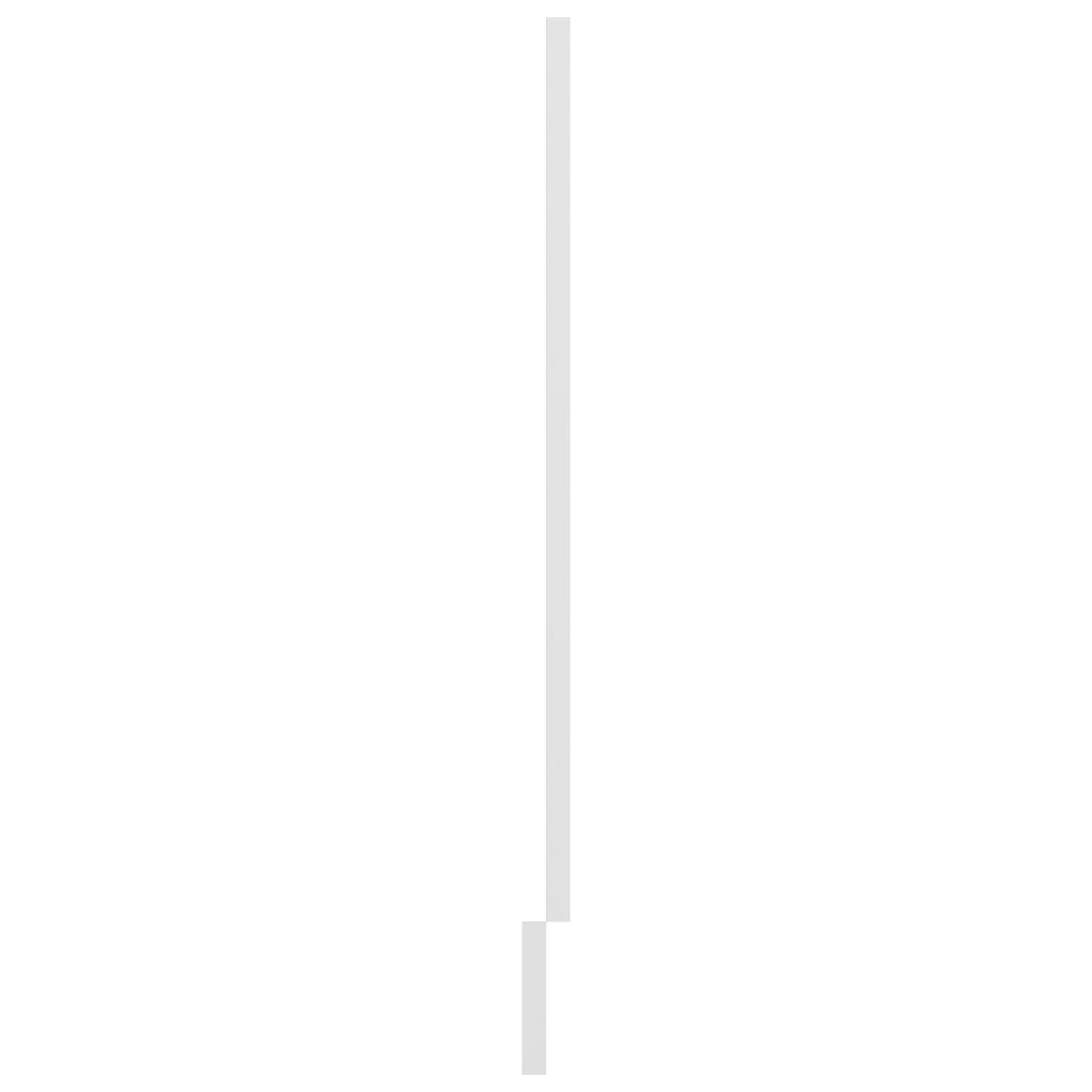 Dishwasher Panel Lyon High Gloss White 59.5x3x67 cm Engineered Wood