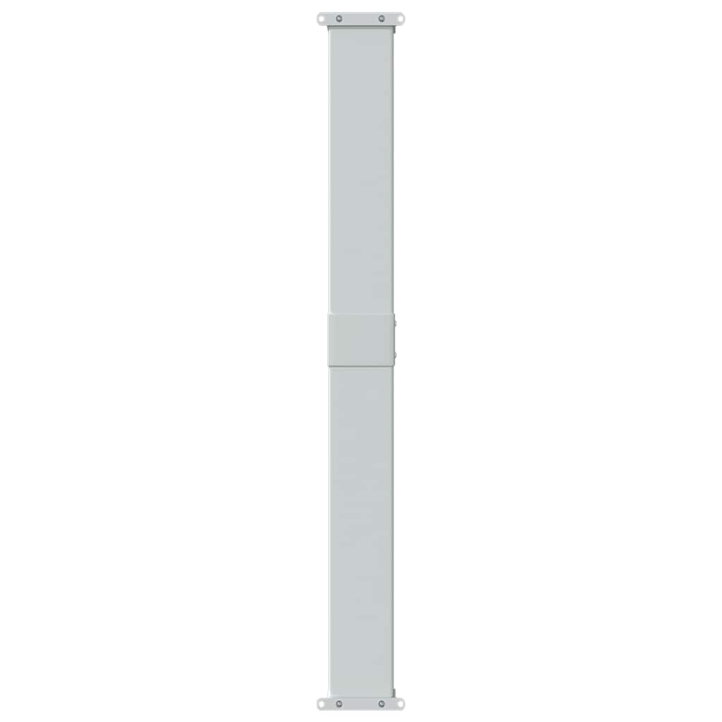 Patio Retractable Side Awning 140x600 cm Black