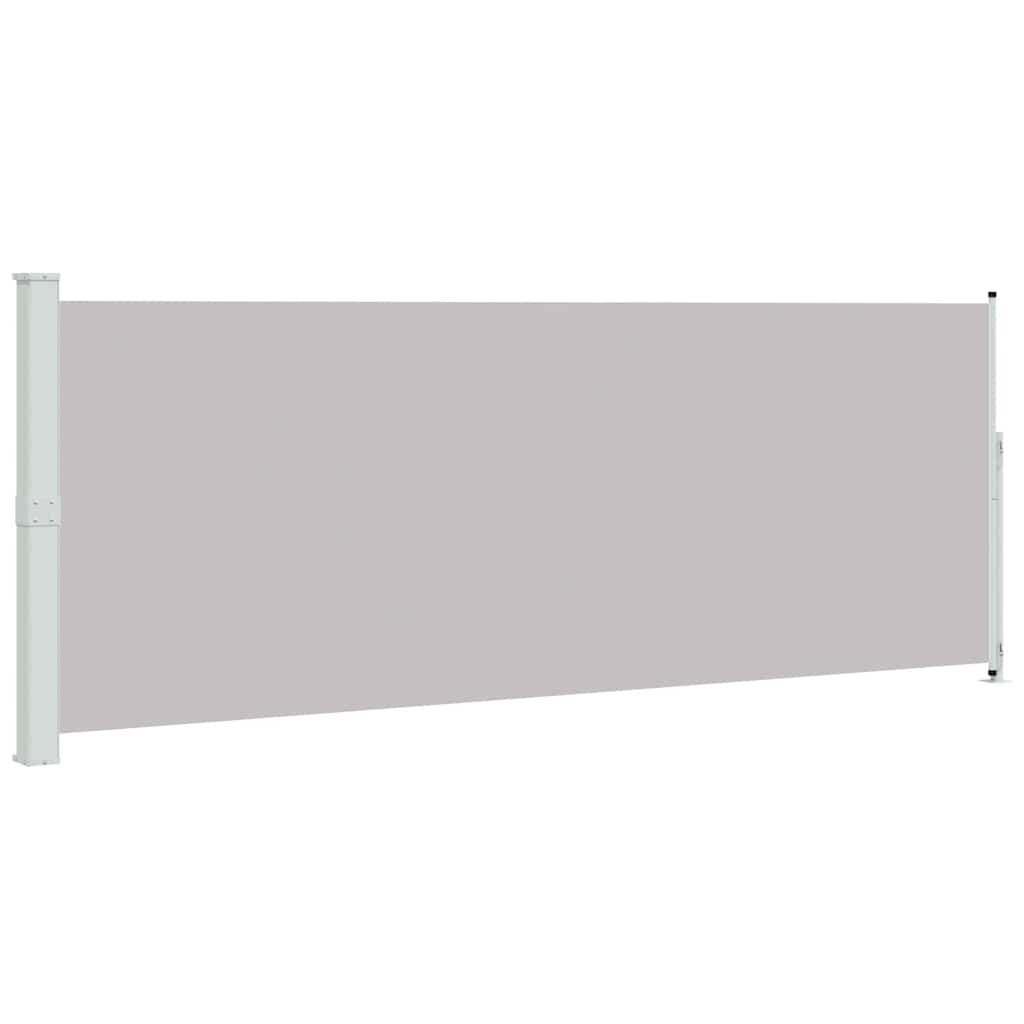 Patio Retractable Side Awning 180x514cm Grey