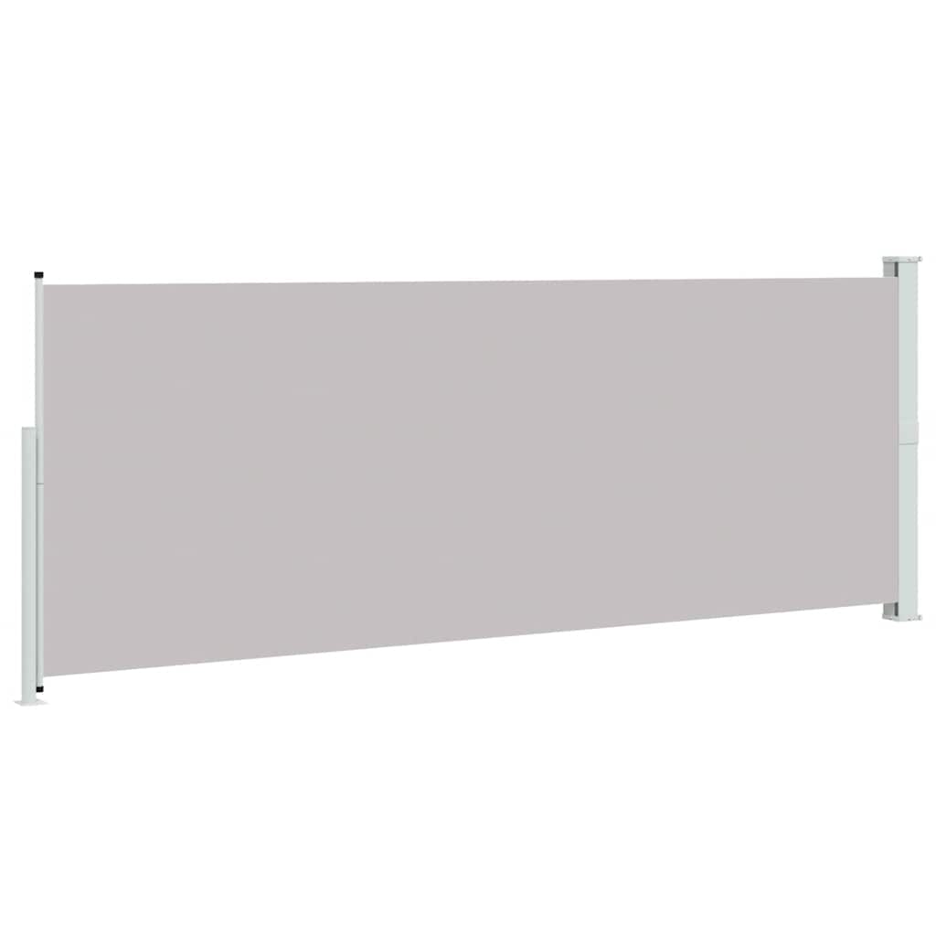 Patio Retractable Side Awning 180x514cm Grey