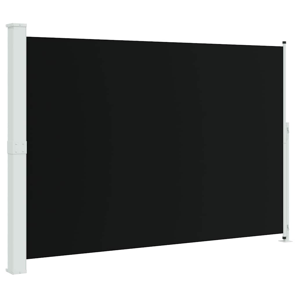 Patio Retractable Side Awning 200x314cm Black