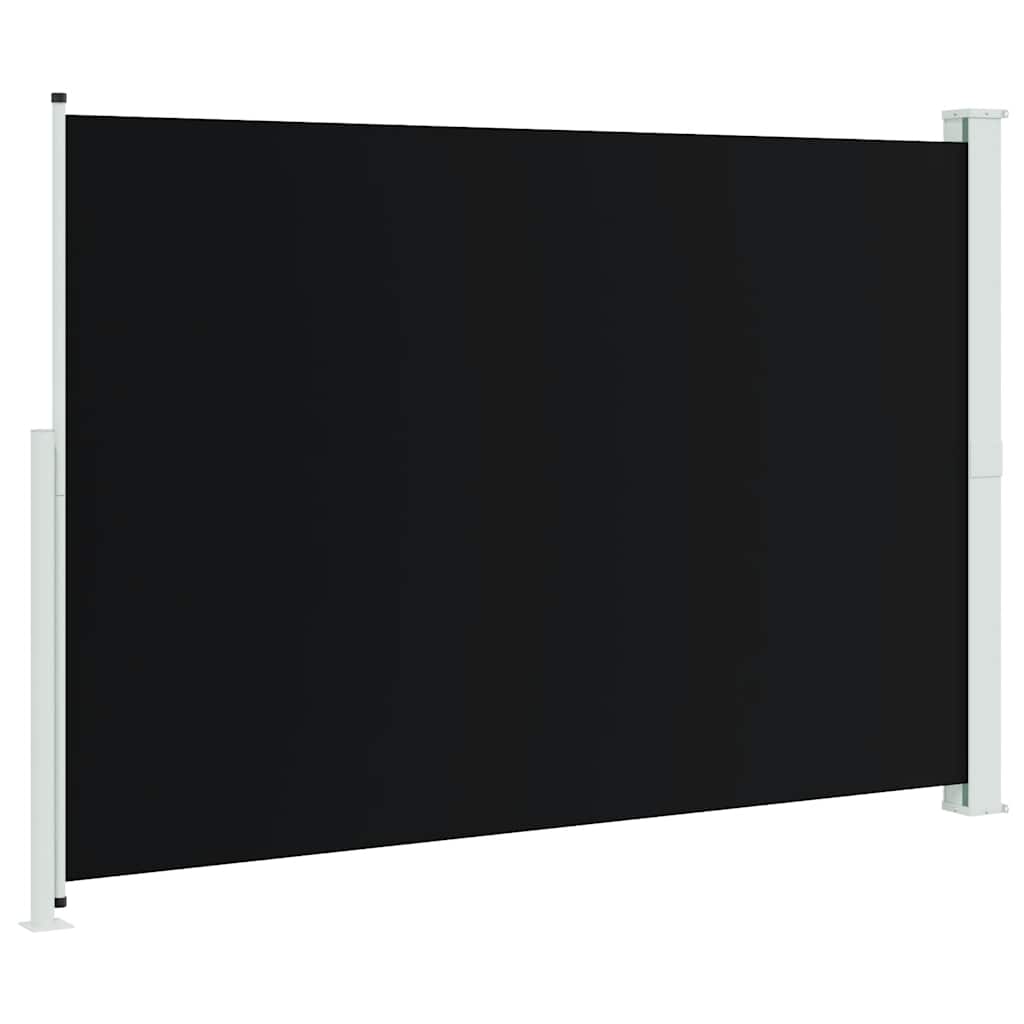 Patio Retractable Side Awning 200x314cm Black