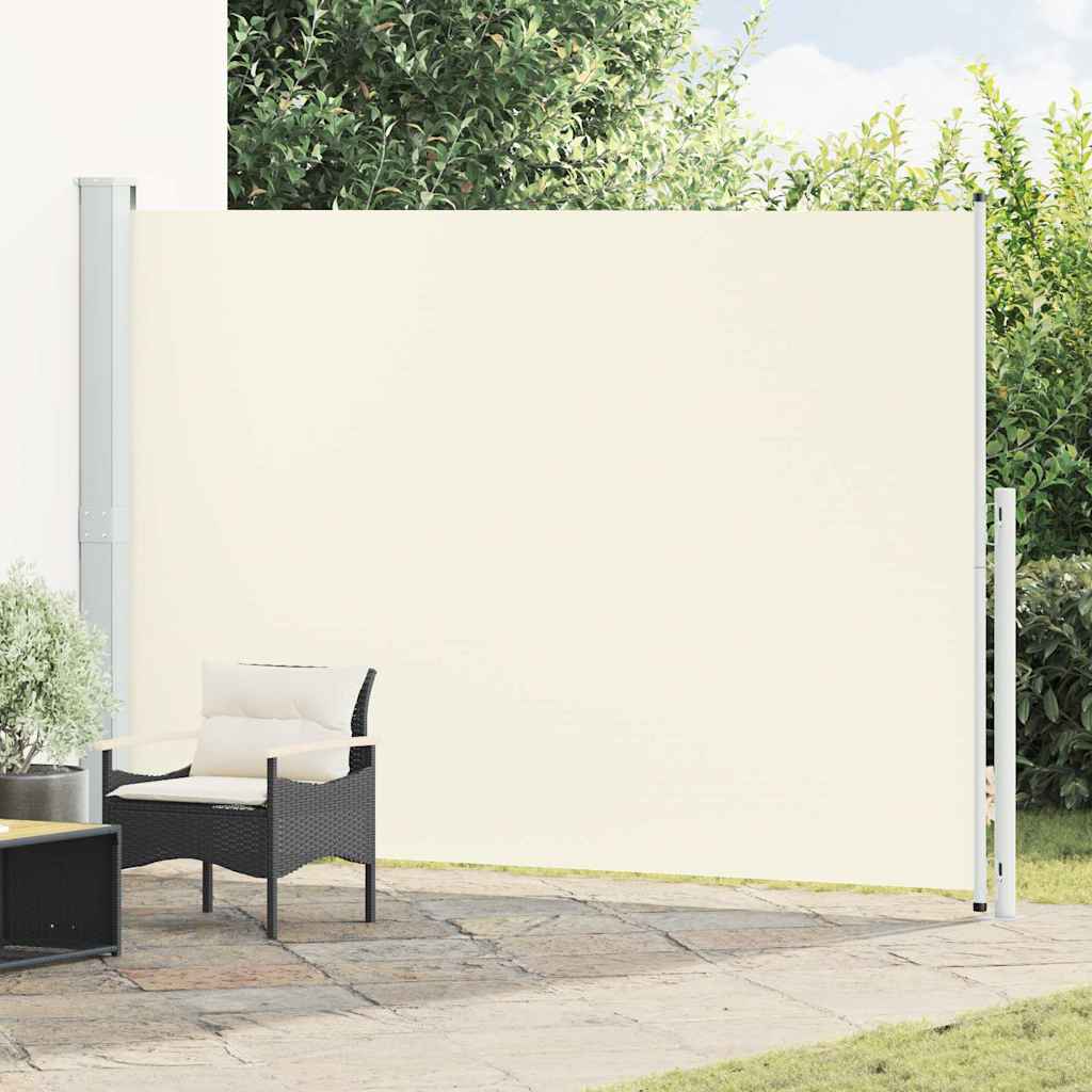 Patio Retractable Side Awning 200x314cm Cream