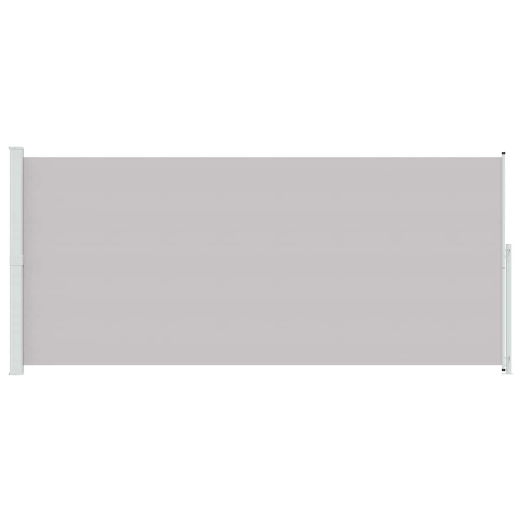 Patio Retractable Side Awning 220x514cm Grey
