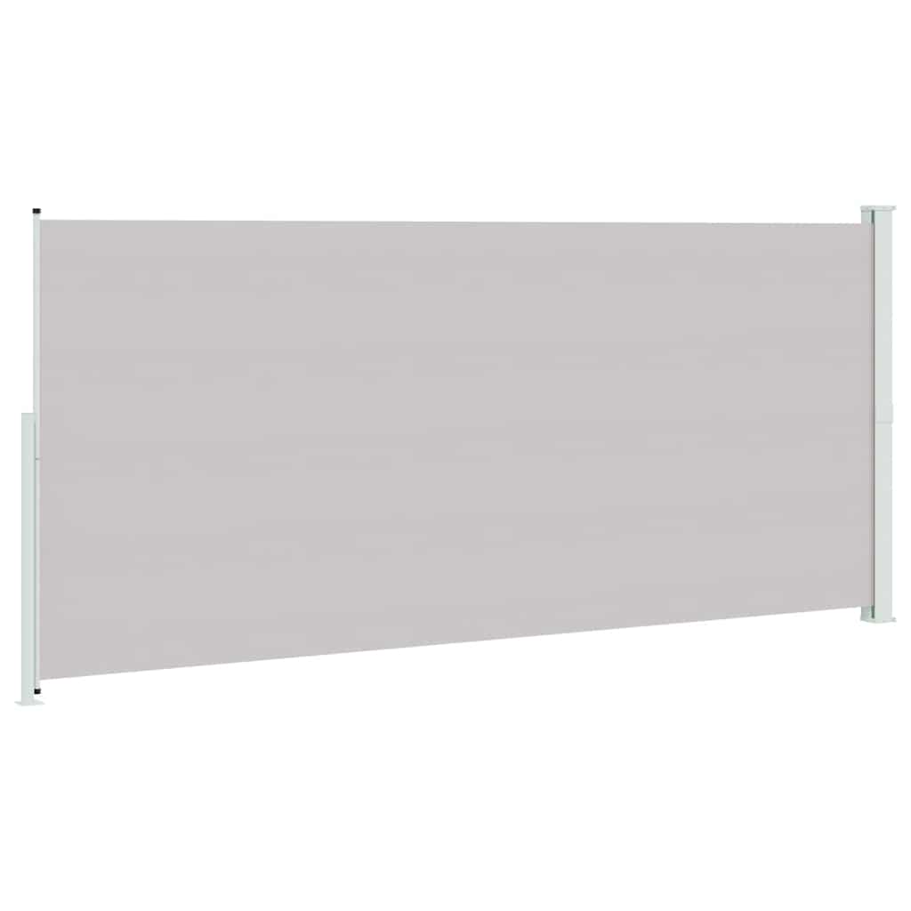 Patio Retractable Side Awning 220x514cm Grey
