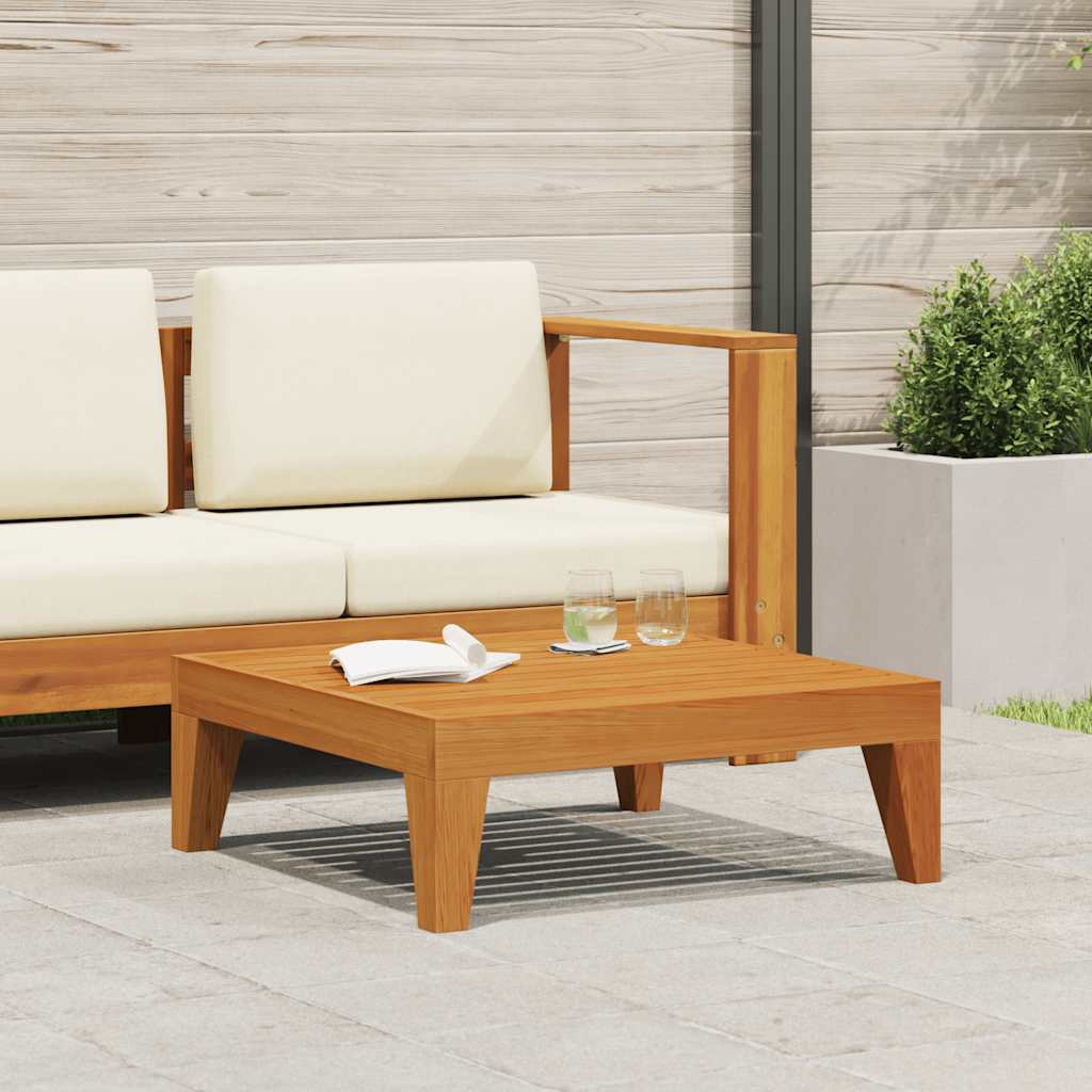 Garden Table 68.5x68.5x24 cm Solid Acacia Wood